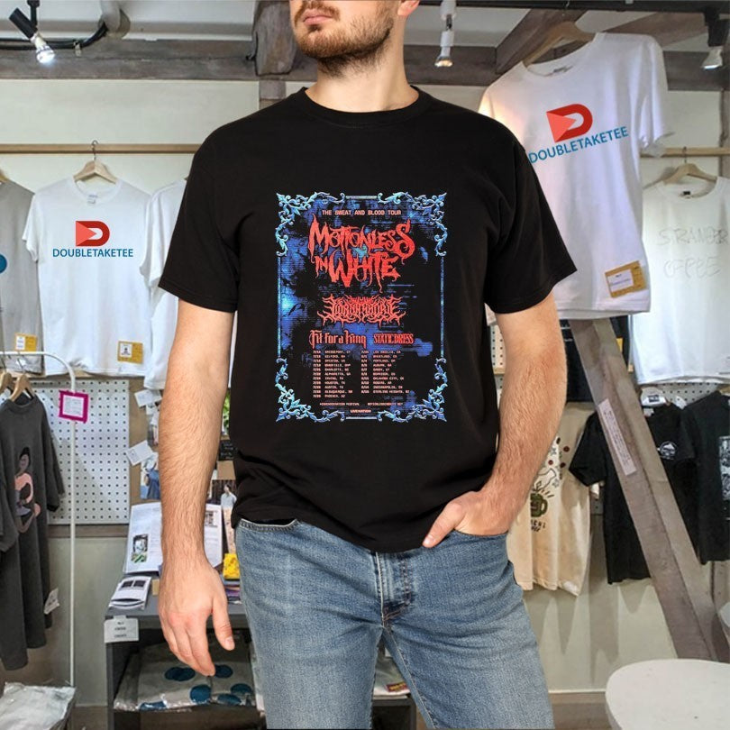Motionless In White The Sweat And Blood Tour 2026 Dates Venue Shirts