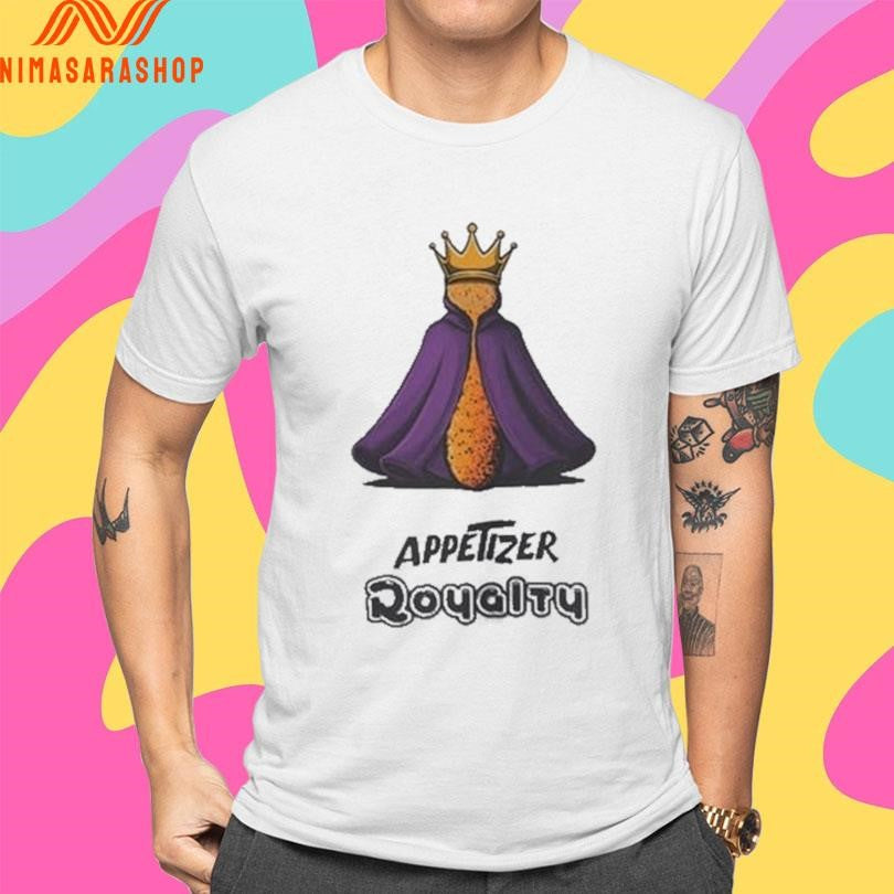 Mozzarella Stick Appetizer Royalty Shirts