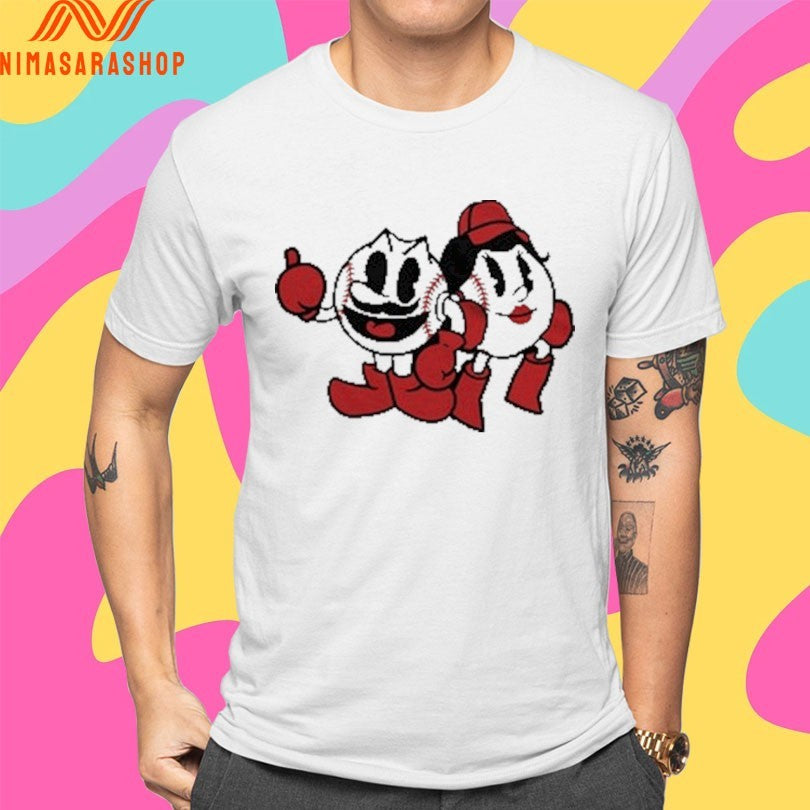 Mr And Ms Baseball Cincinnati Red Baseball Shirts