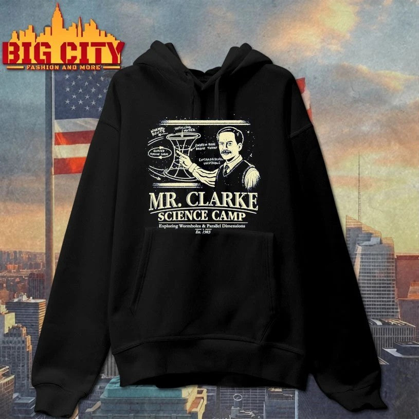Mr. Clarke’s Science Camp t-shirt