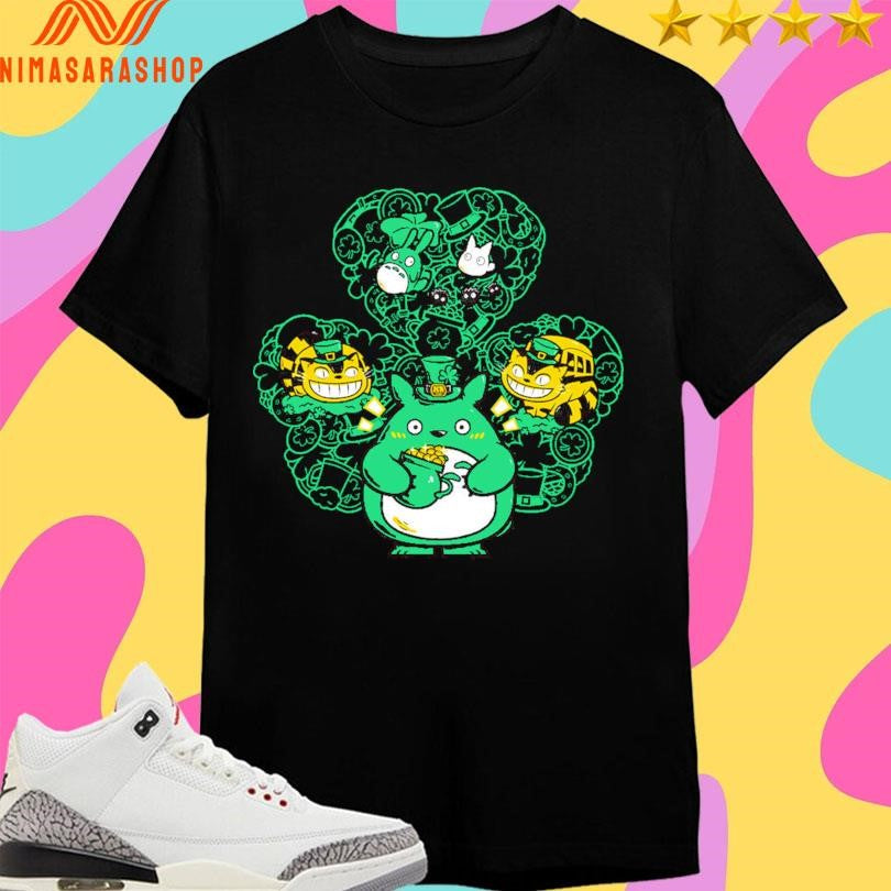 Mr Totoro St Paddy’s Doodle Shirts