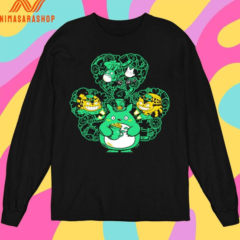Mr Totoro St Paddy’s Doodle Shirts