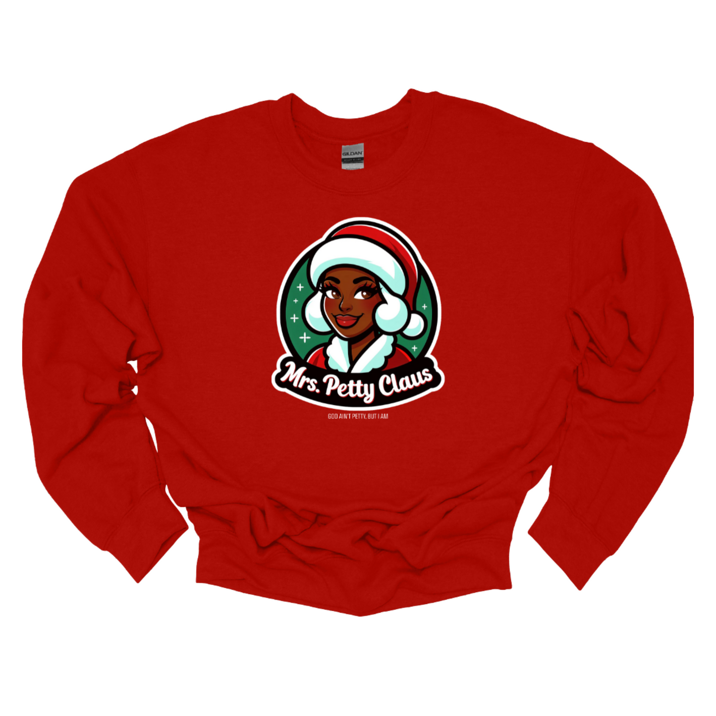 Mrs. Petty Claus Image Unisex Sweatshirt
