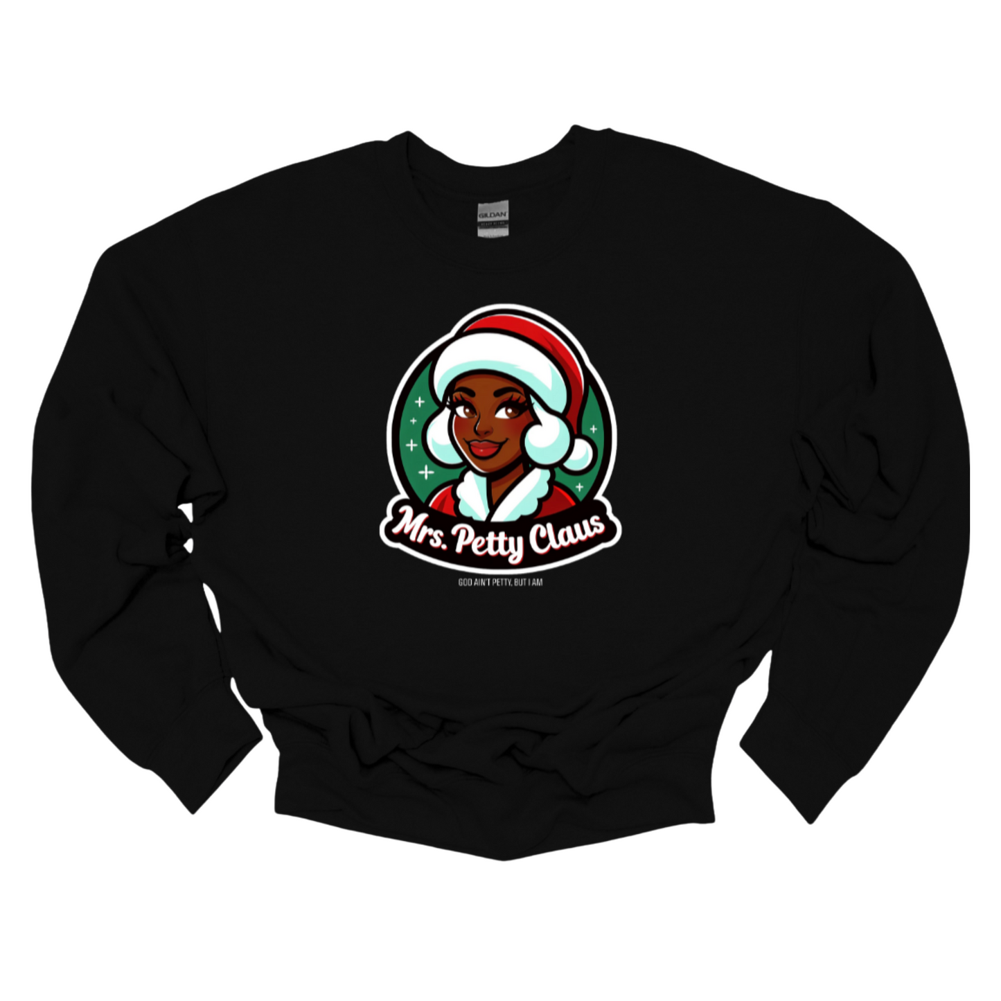Mrs. Petty Claus Image Unisex Sweatshirt