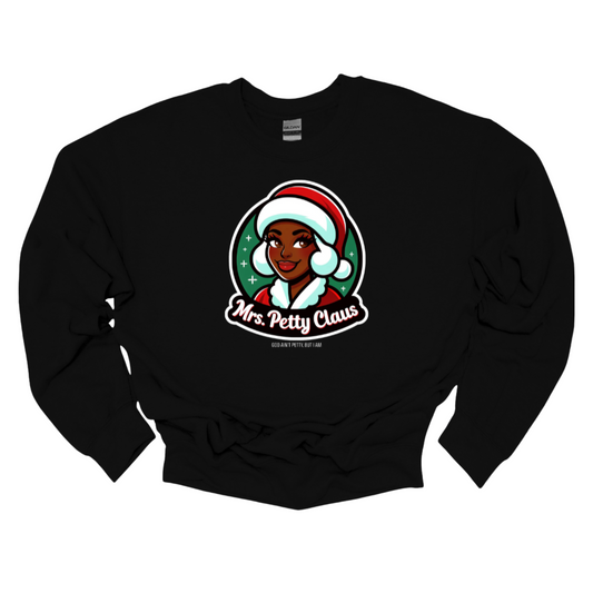 Mrs. Petty Claus Image Unisex Sweatshirt