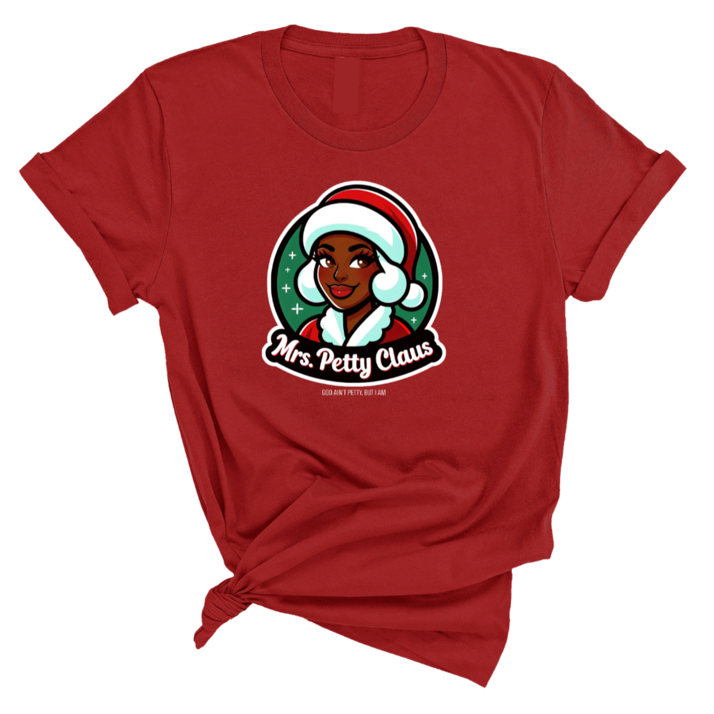 Mrs. Petty Claus Image Unisex Tee