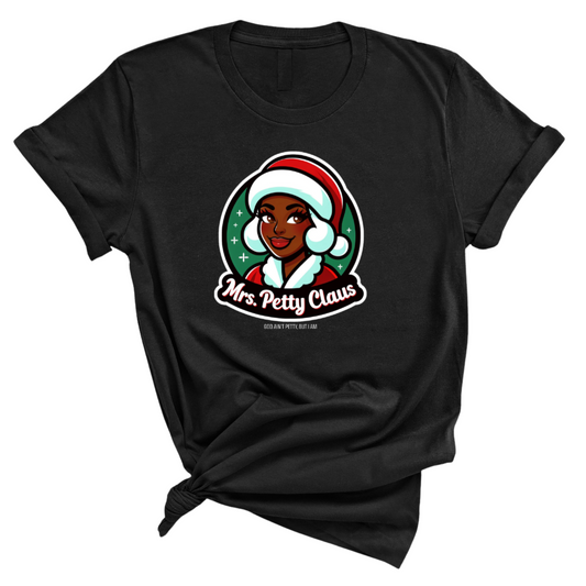 Mrs. Petty Claus Image Unisex Tee