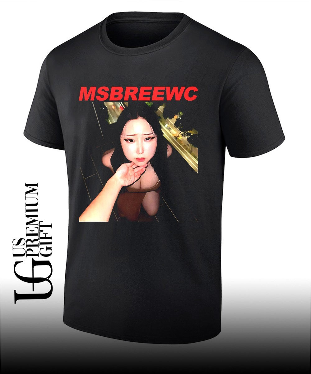 MsBreewc Lengan Pendek Kaos Distro shirt