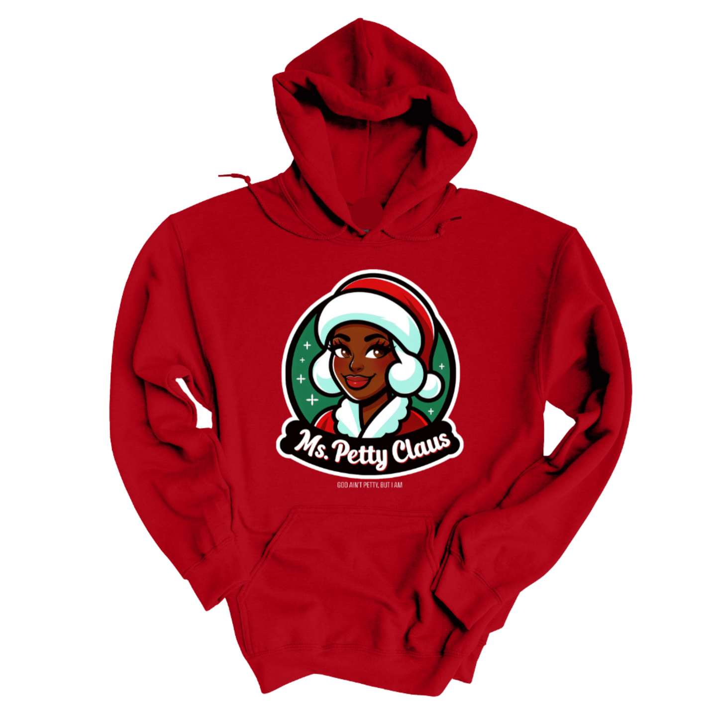 Ms. Petty Claus Image Unisex Hoodie