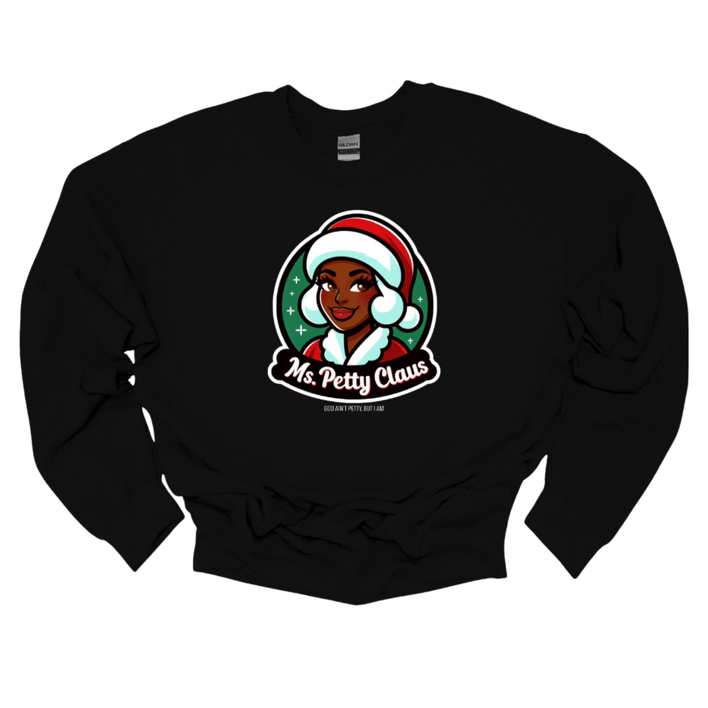 Ms. Petty Claus Image Unisex Sweatshirt