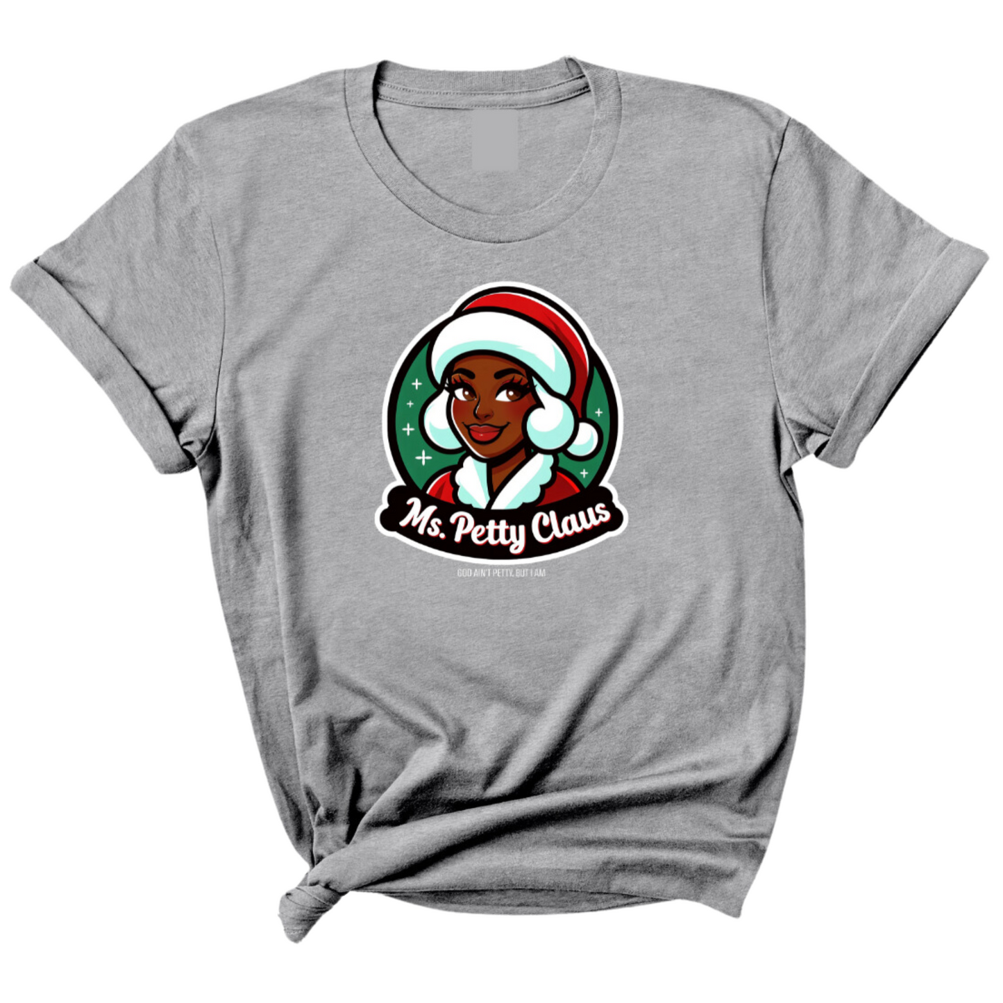 Ms. Petty Claus Image Unisex Tee