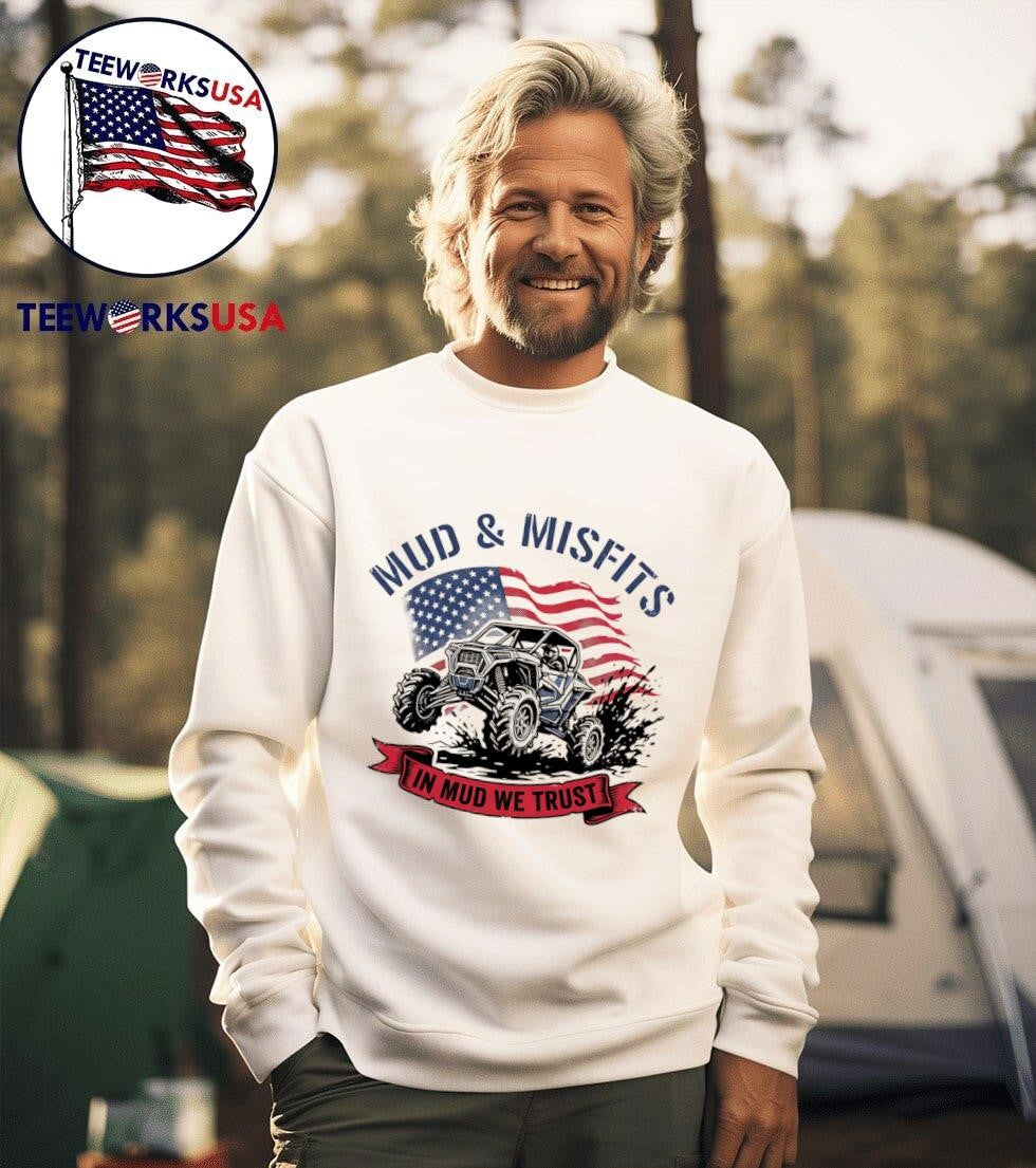 Mud & Misfits In Mud We Trust Off-Road Vehicle Shirt