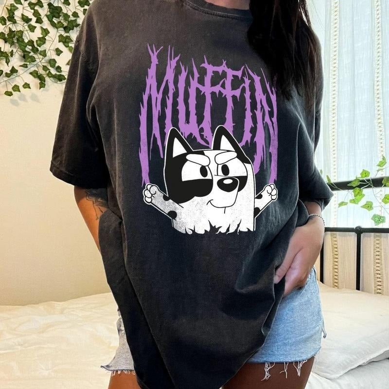 Muffin T-Shirt DRG, Muffin Retro, Bluey Dog T-Shirt DRG, Trending T-Shirt 2024 Hoodie, Sweatshirt | UrbanDripWear.com