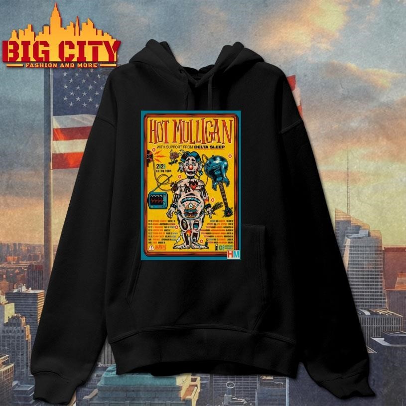 Mulligan With Delta Sleep EU-UK 2026 Tour Poster Shirt