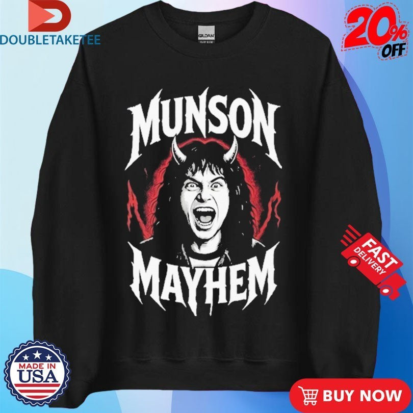 Munson Mayhem Satan Metal Shirts