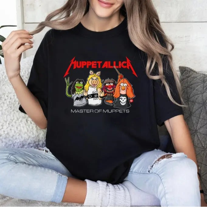 Muppet Allica Shirt, Muppet Music Tee Shirt, Muppets Sweatshirt, Master Of Muppets Shirt, Gift For Fan Hoodie