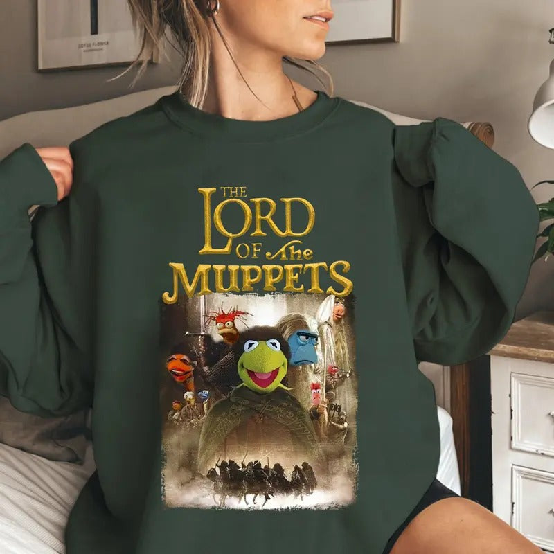 Muppet Movies Sweatshirt, The Lord Of The Muppets Shirt, Muppets Sweatshirt, Muppet Series T-Shirt Hoodie | UrbanDripWear.com
