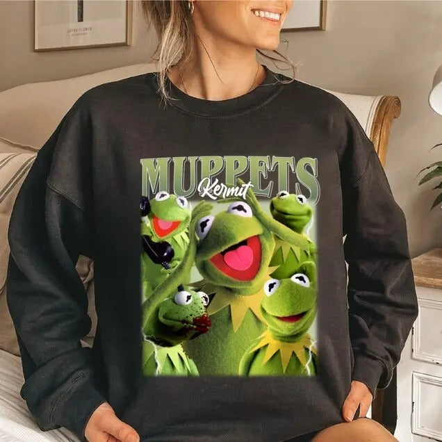 Muppets Kermit Shirt, Muppets Show Sweatshirt, Funny Muppets Tee Shirt, Kermit Shirt, Muppets Merch Hoodie