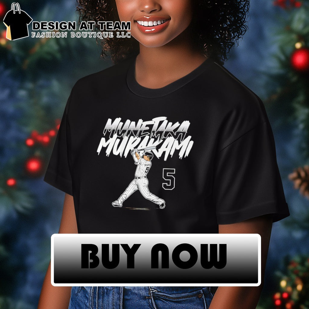 Murakami Munetaka Chicago White Sox Baseball Slugger Swing Number MLB 2026 shirt