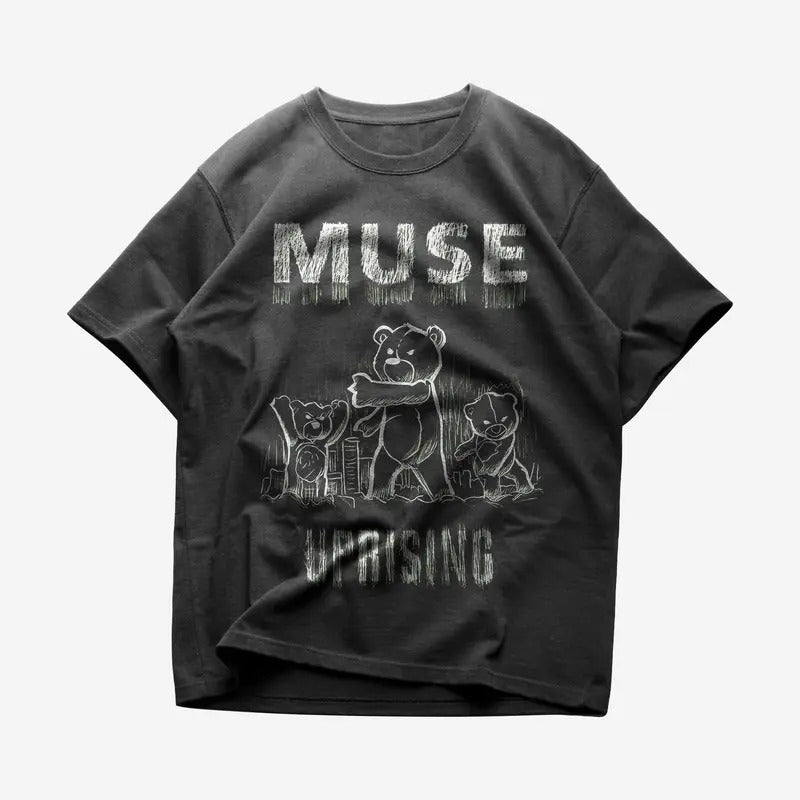 Muse T-shirt - Rock Music Shirt - Muse Merch - Unisex Cotton Tee Hoodie, Sweatshirt | UrbanDripWear.com