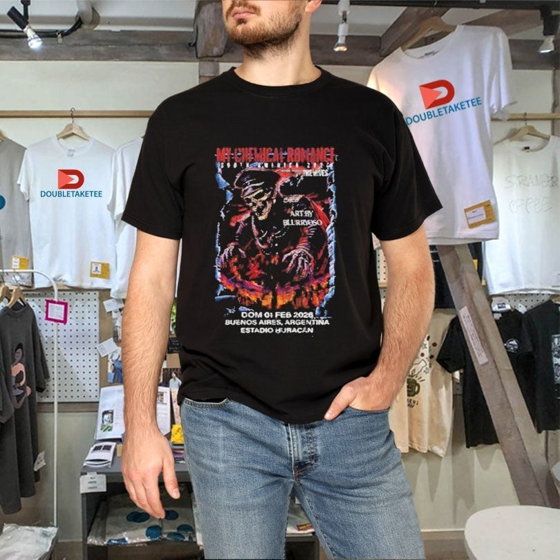 My Chemical Romance South America 2026 Tour Shirts