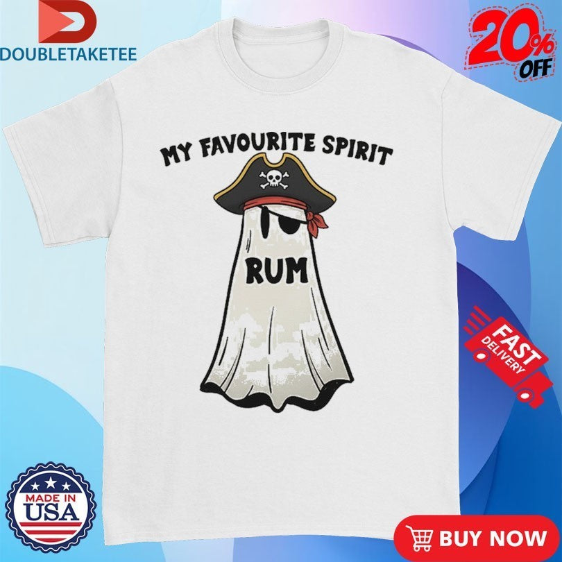 My Favourite Spirit Rum Ghost Pirates Shirts