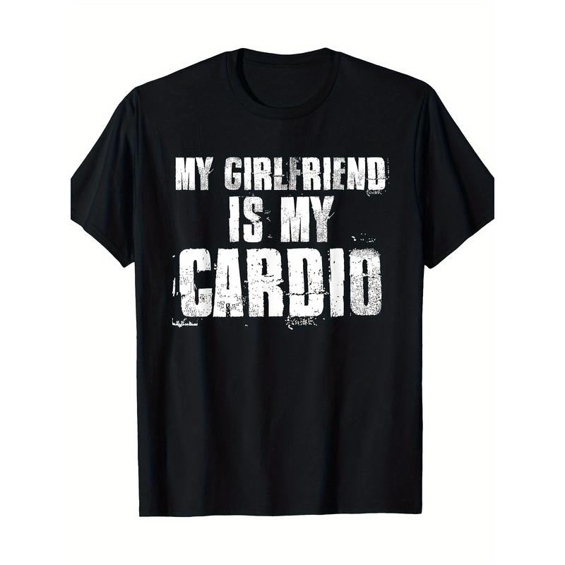 My Girlfriend Is My Cardio Funny Boyfriend Relationship T-Shirt 100%cotton Made in USA Hoodie, Sweatshirt | UrbanDripWear.com