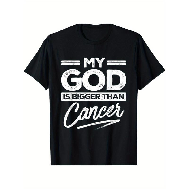 My God Is Bigger Than Cancer Chemotherapy Tumor Survivor T-Shirt Made in USA Hoodie, Sweatshirt | UrbanDripWear.com