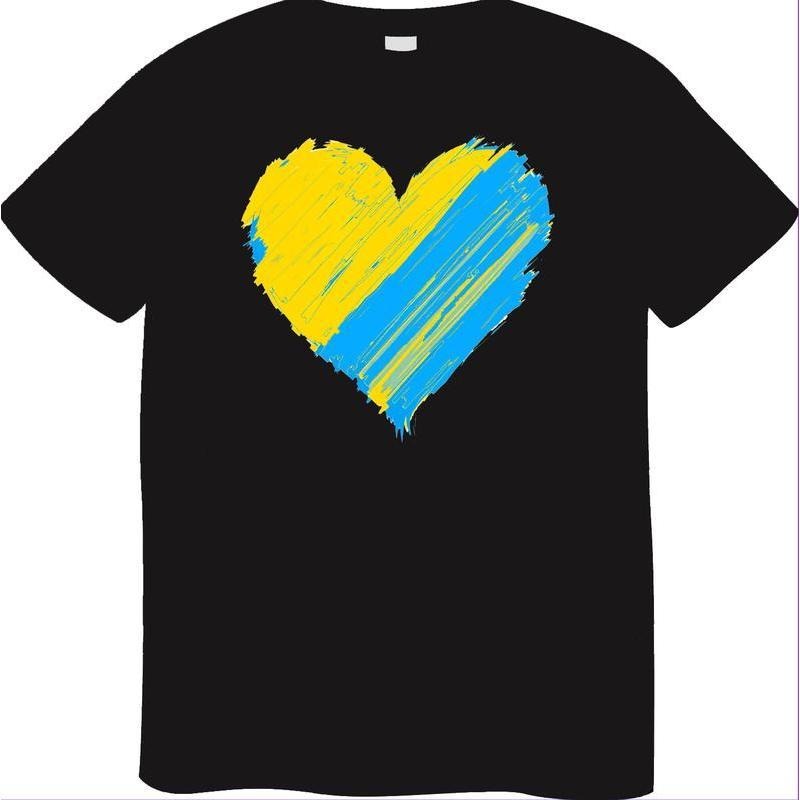 My Heart With Ukraine Tee Shirt Hoodie, Sweatshirt | UrbanDripWear.com