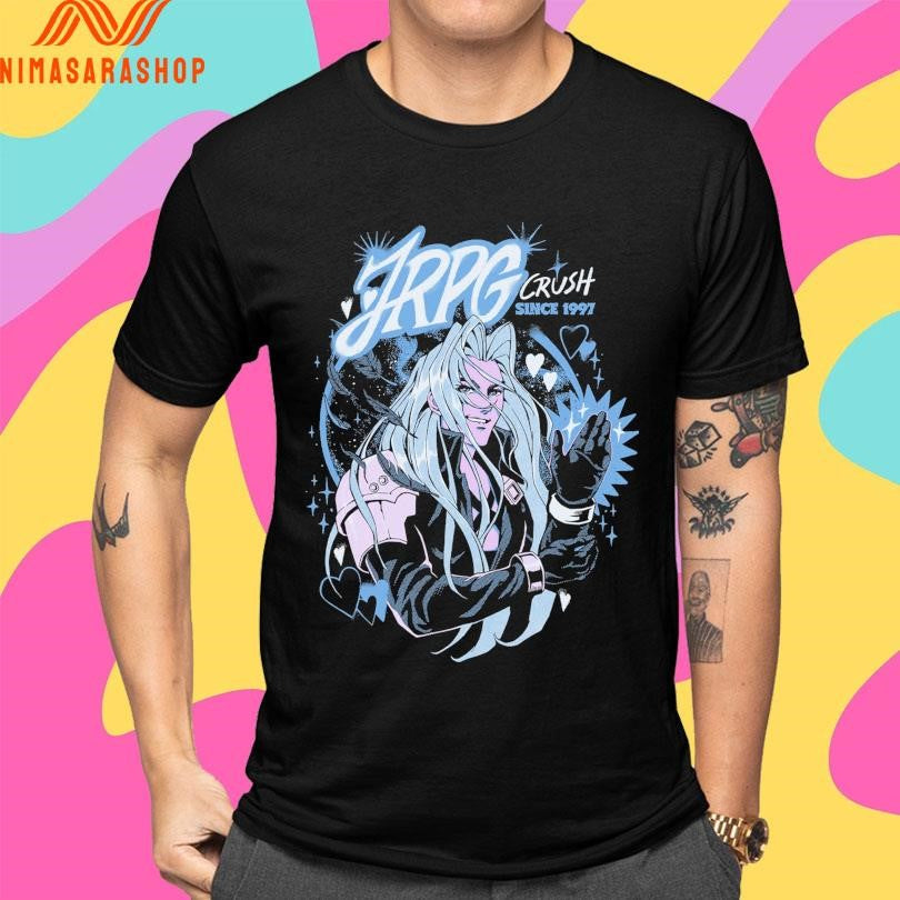 My JRPG Crush Since 1997 Ilustrata Shirts