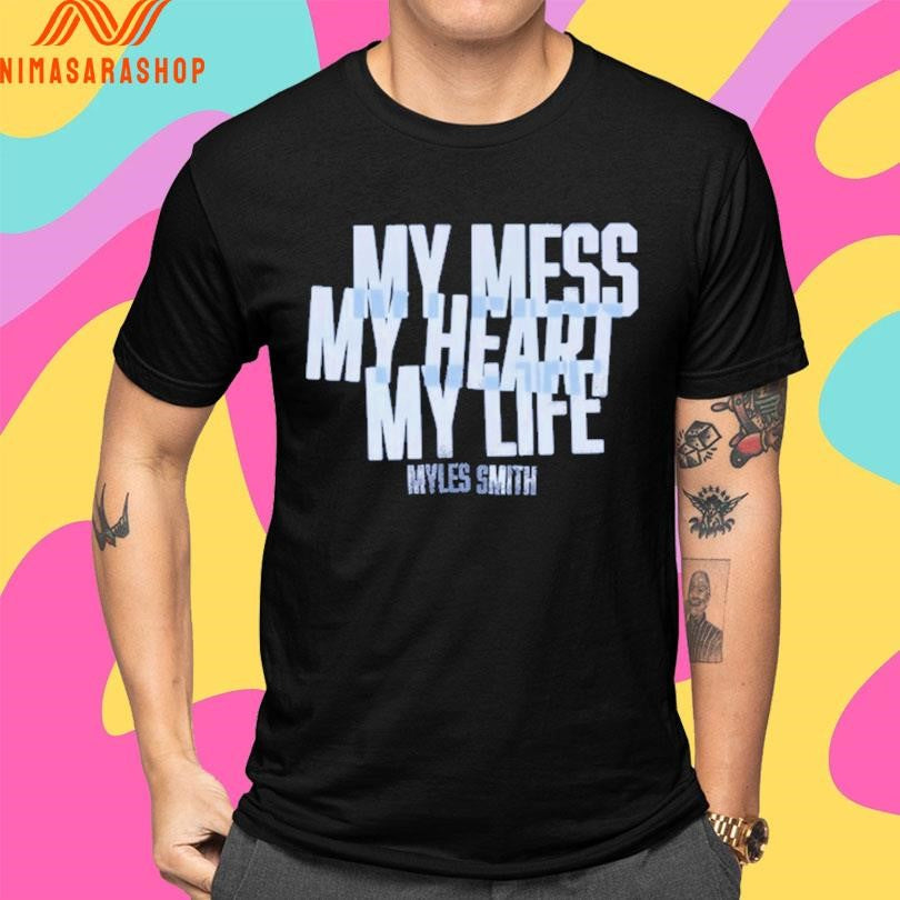 My Mess My Heart My Life Myles Smith Ivory Album Shirts