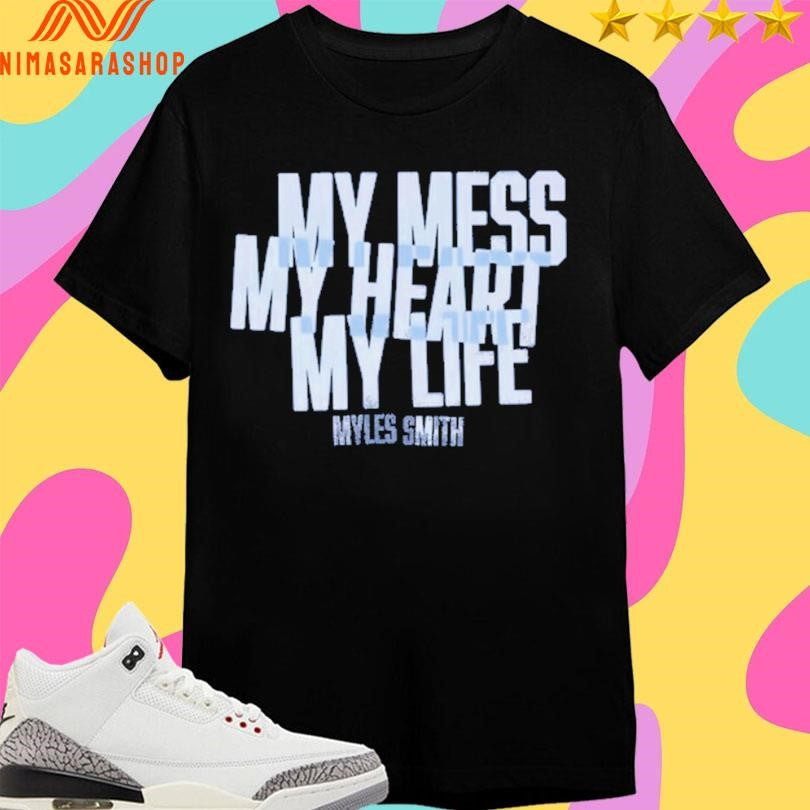 My Mess My Heart My Life Myles Smith Ivory Album Shirts