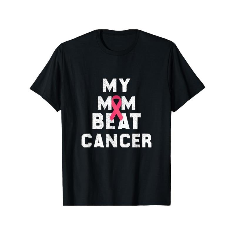 My Mom Beat Cancer Survivor Mom Like A Boss T-Shirt Made in USA Hoodie, Sweatshirt | UrbanDripWear.com