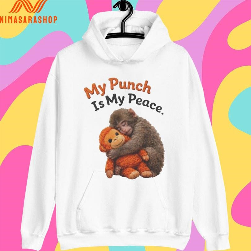 My Punch Is My Peace Viral Baby Monkey Punch 2026 Shirts