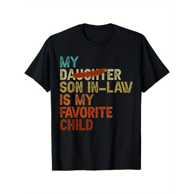 My daughter-in-law is my favorite child humor - replacement daughter t-shirt camp  rock  shirt  viral tshirt graphic tee...