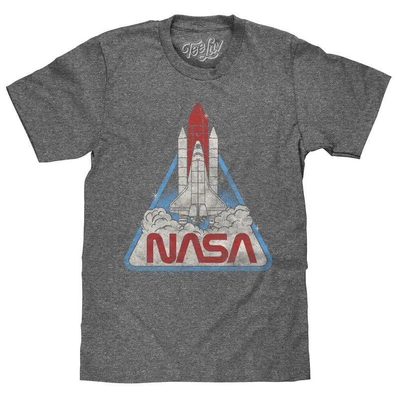 NASA Space Shuttle T-Shirt - Gray Hoodie, Sweatshirt | UrbanDripWear.com