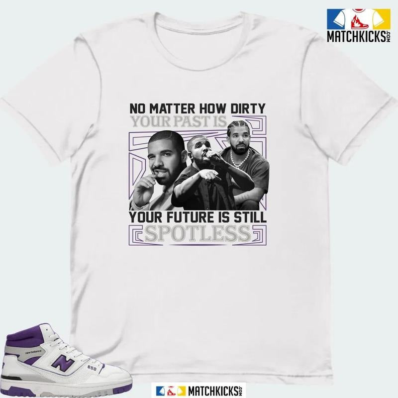 NB 650 WHITE INTERSTELLAR PURPLE SNEAKER MATCHING T-SHIRT (NO MATTER HOW DIRTY) Hoodie, Sweatshirt | UrbanDripWear.com