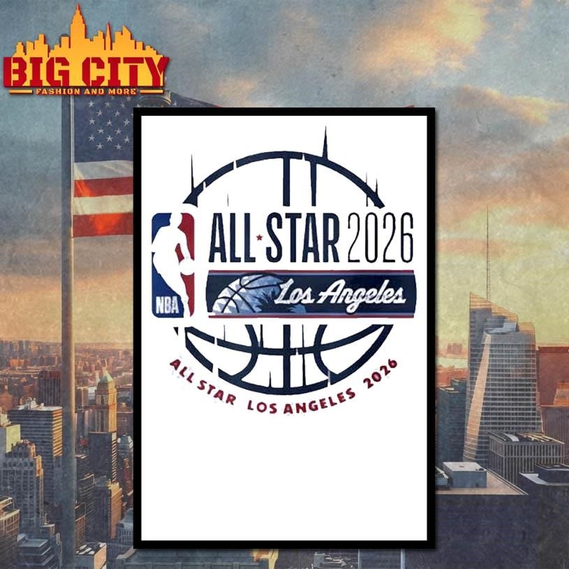 NBA All Star 2026 Los Angeles Basketball Event Shirt
