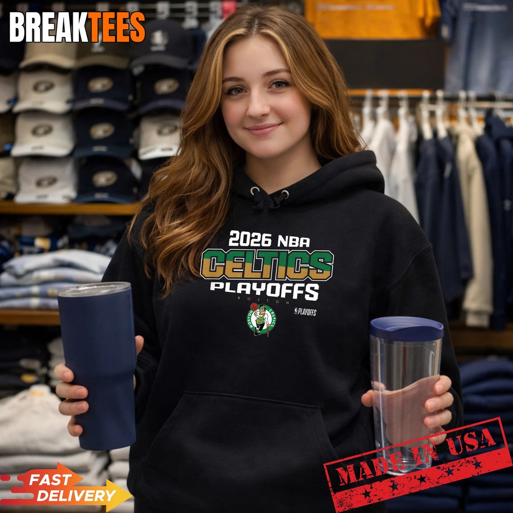 NBA Official 2026 Playoffs Boston Celtics Next Level T-Shirt