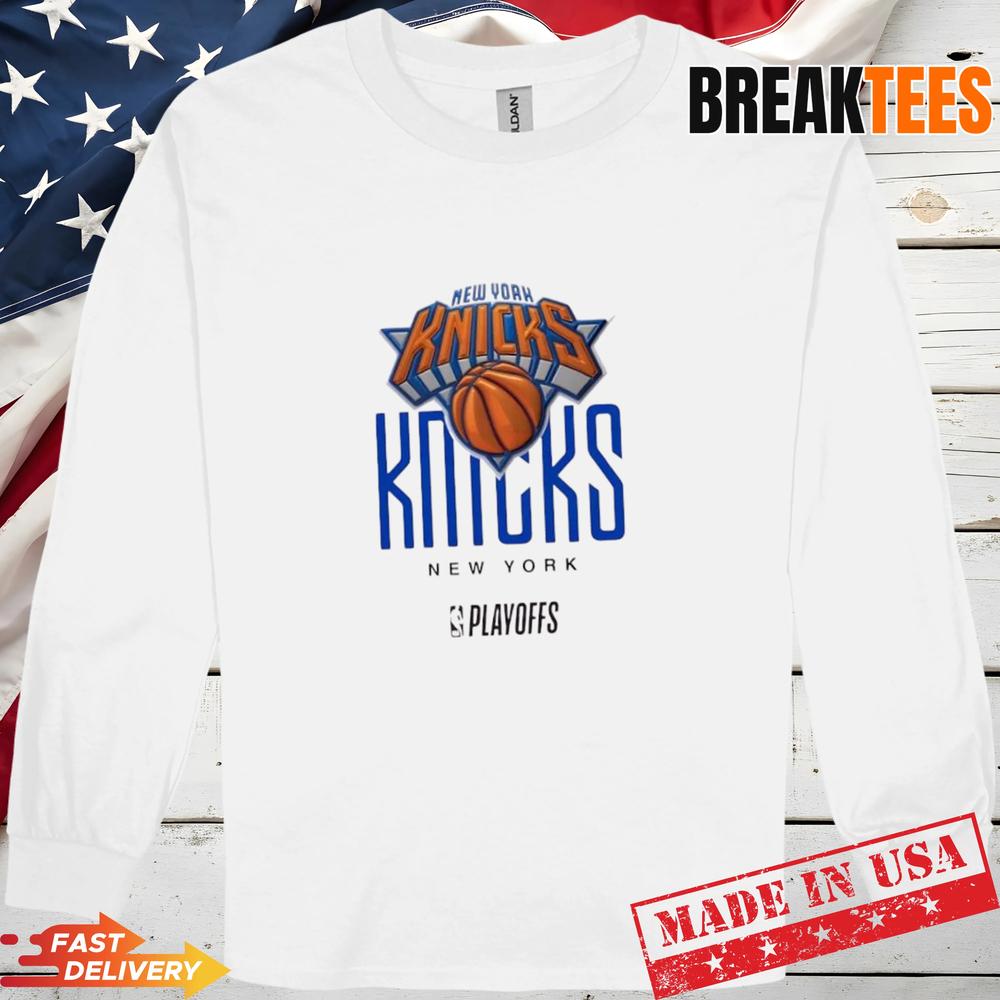 NBA Playoffs New York Knicks Basketball Logo T-Shirt
