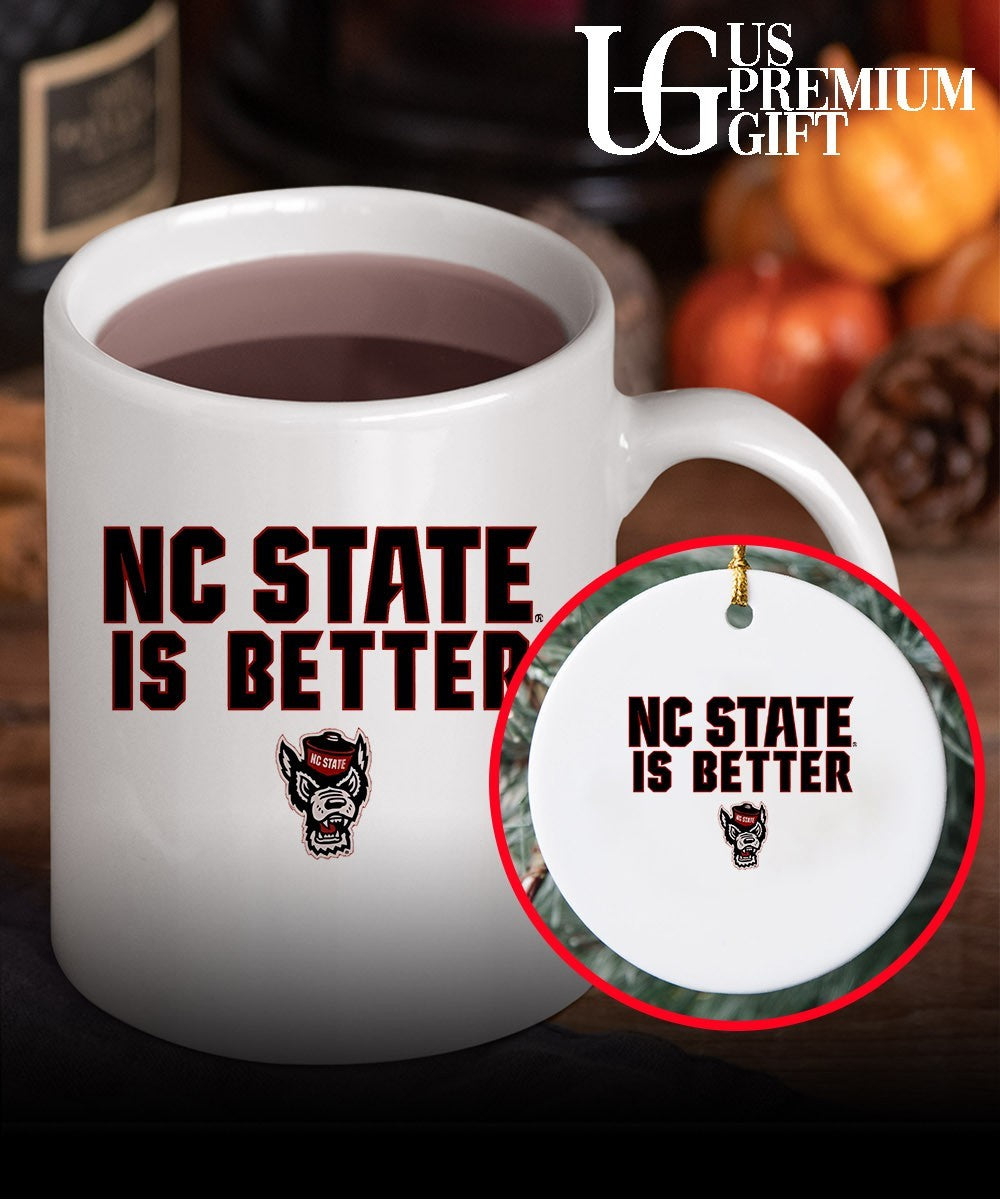 NC State Is Better NC State Wolfpack logo shirt
