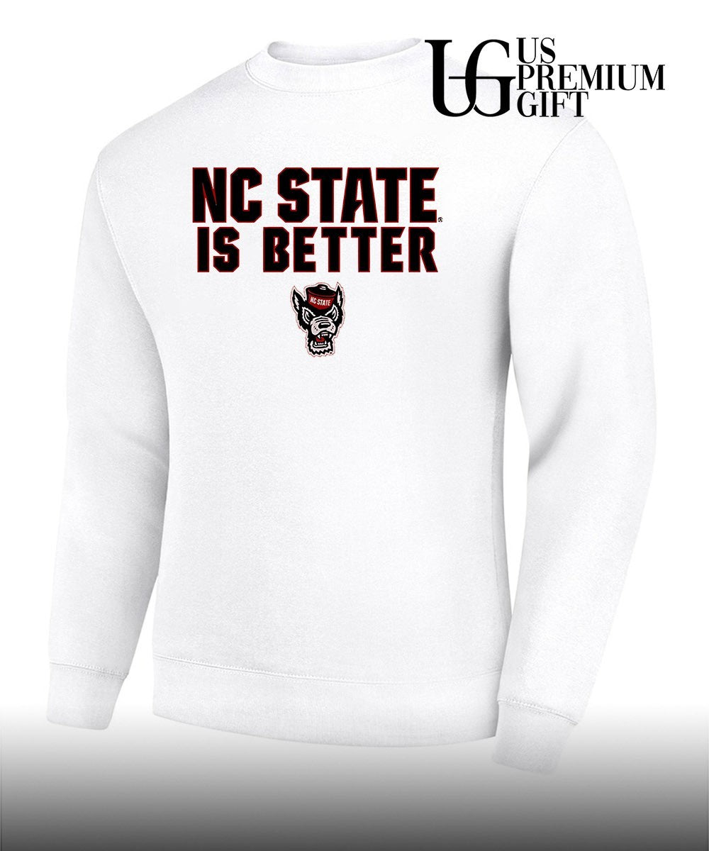 NC State Is Better NC State Wolfpack logo shirt