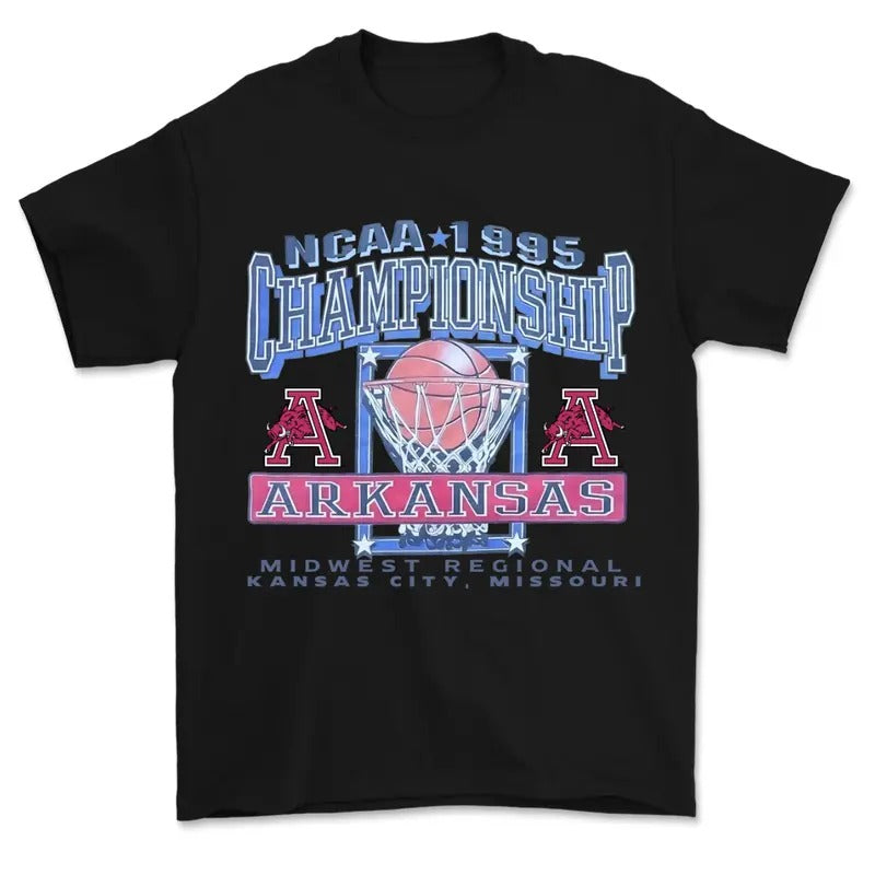NCAA 1995 Championship Midwest Regional Arkansas Razorbacks Missout T-shirt Hoodie, Sweatshirt | UrbanDripWear.com