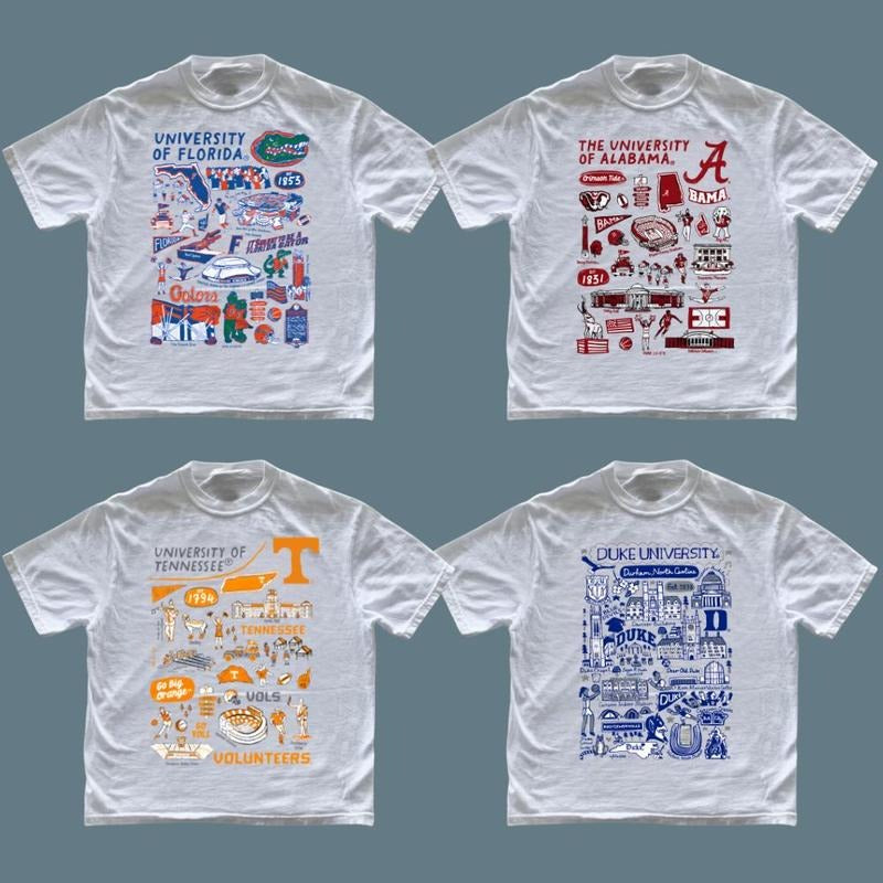 NCAA College Crewneck T-Shirt, NCAA University Graphic Tee, Gift for Sports Fans, Unisex Shirt Hoodie, Sweatshirt