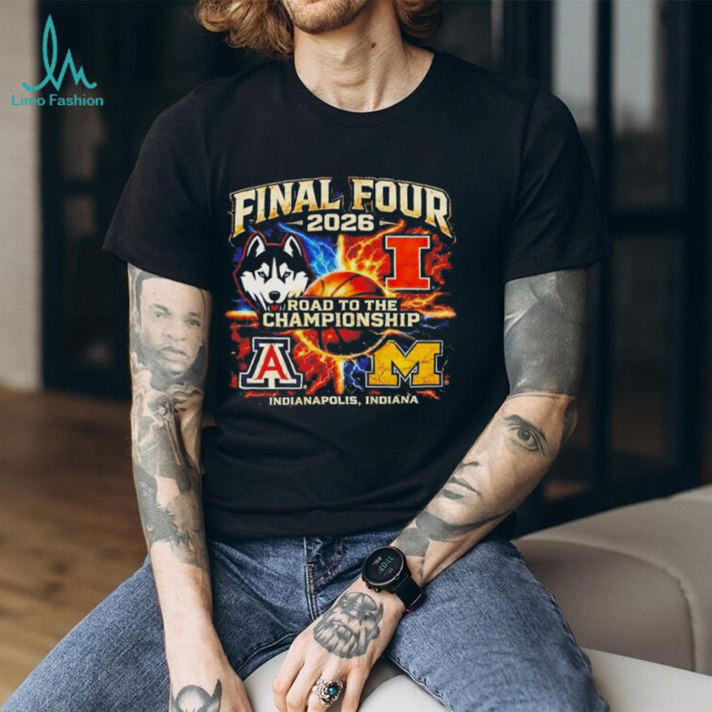 NCAA Final Four 2026 Indianapolis Road To The Championship T Shirt