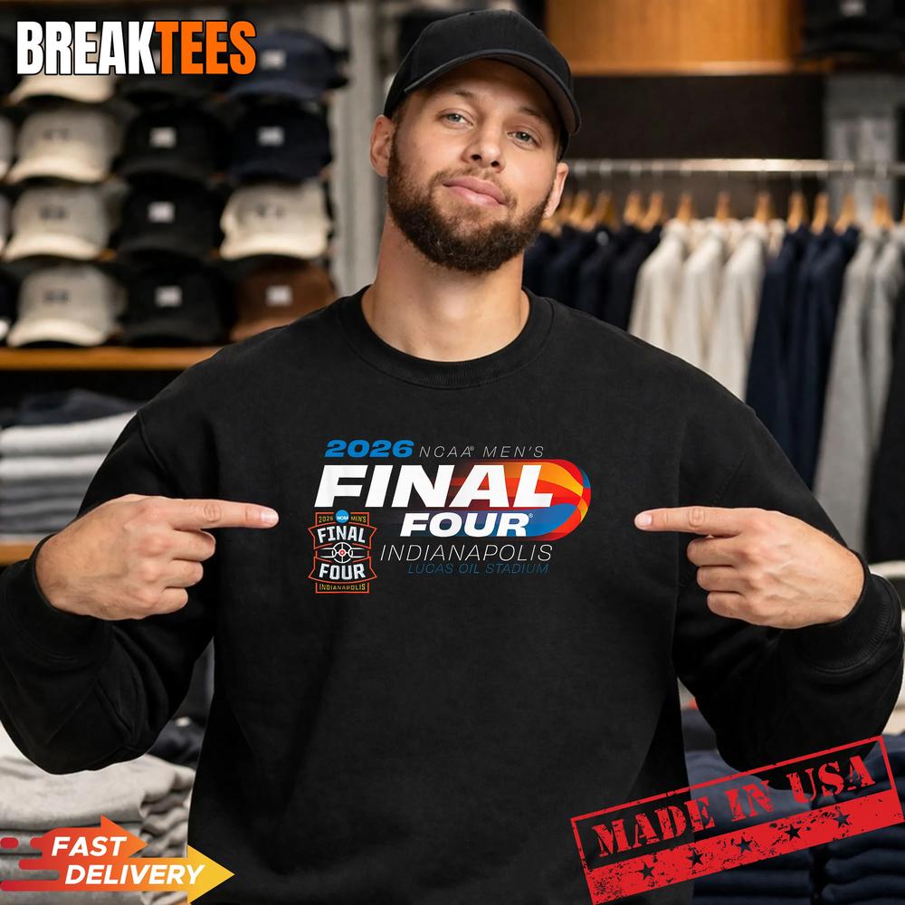 NCAA Final Four 2026 Men’s Basketball Indianapolis T-Shirt