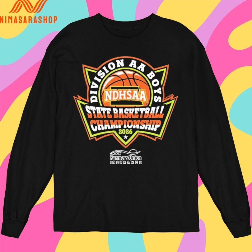 NDHSAA Division AA Boys State Basketball Championship 2026 Shirts