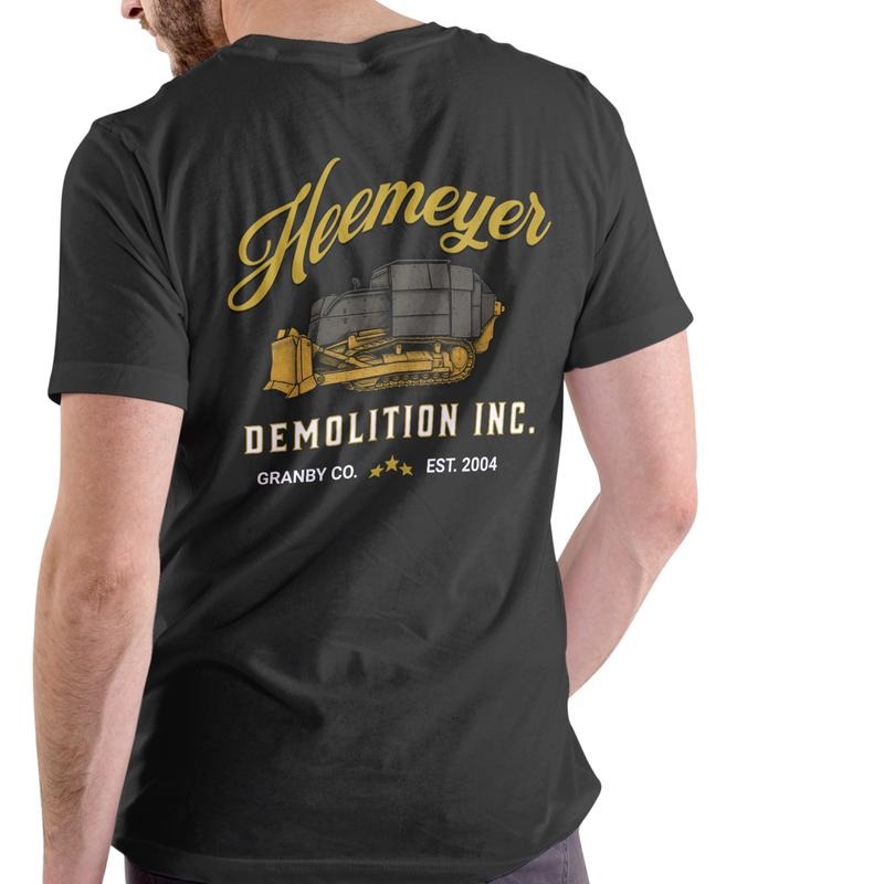 NEW HEEMEYER DEMOLITION INC, T Shirt, Unisex Cotton Hoodie, Sweatshirt | UrbanDripWear.com