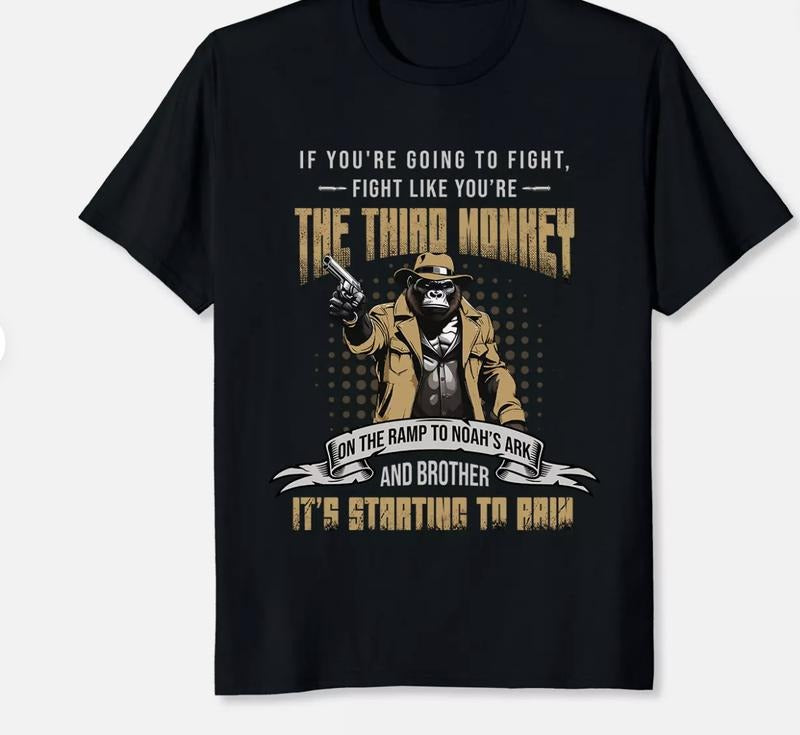 NEW LIMITED If You're Going To Fight Fight Like You're The Third Monkey T-Shirt Hoodie, Sweatshirt | UrbanDripWear.com
