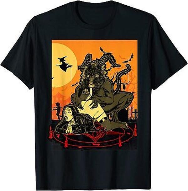 NEW LIMITED Unholy Dirty Nun Satan Is My Daddy, Funny T-shirt, Vintage Graphic Tee Hoodie, Sweatshirt | UrbanDripWear.com